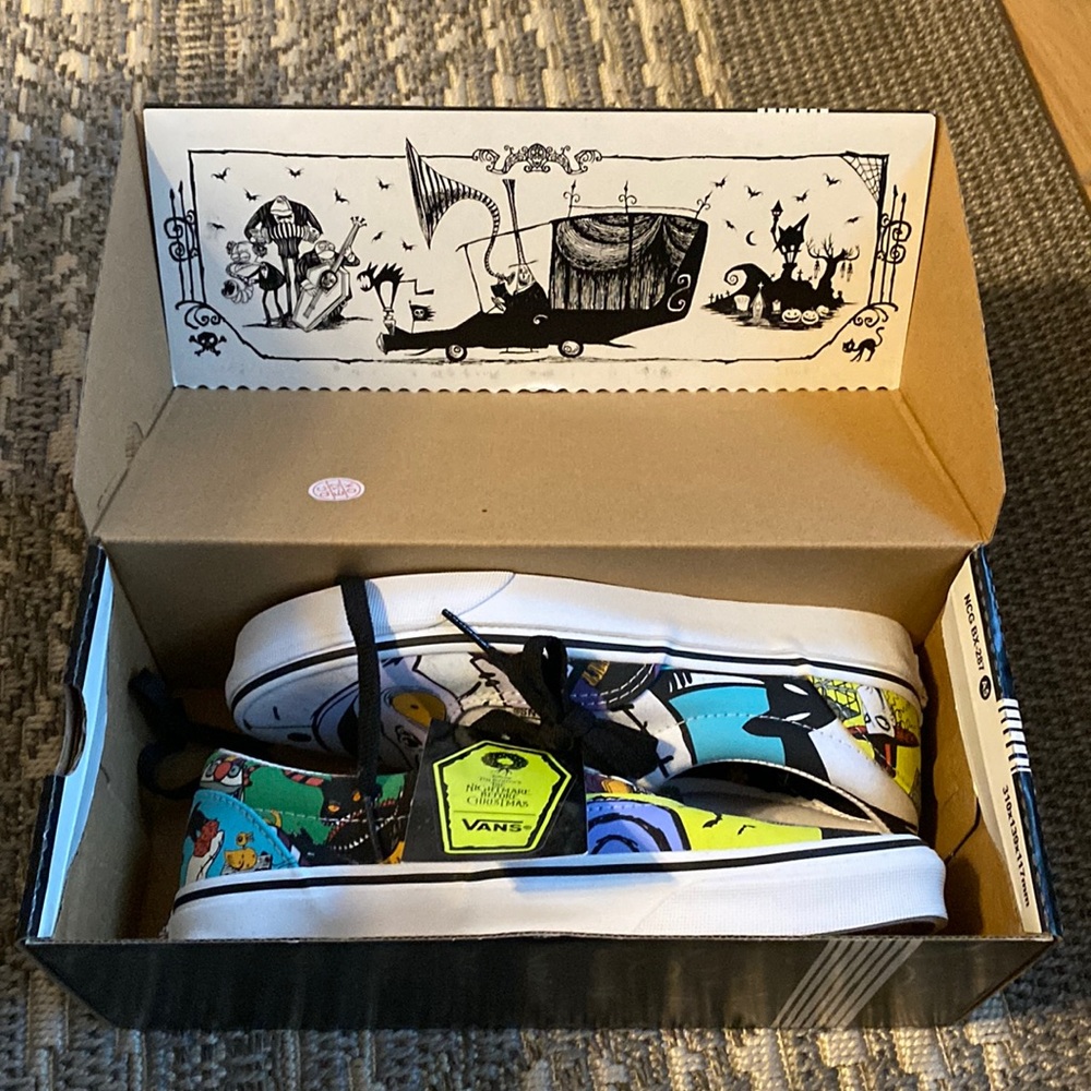 The nightmare before Christmas vans